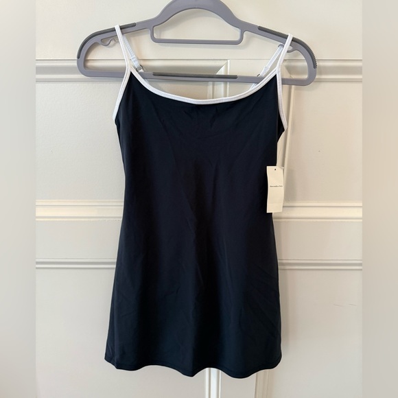 NWT Abercrombie & Fitch Mini Dress Skort Athletic Black White Size XXS Size 0 - Picture 7 of 16